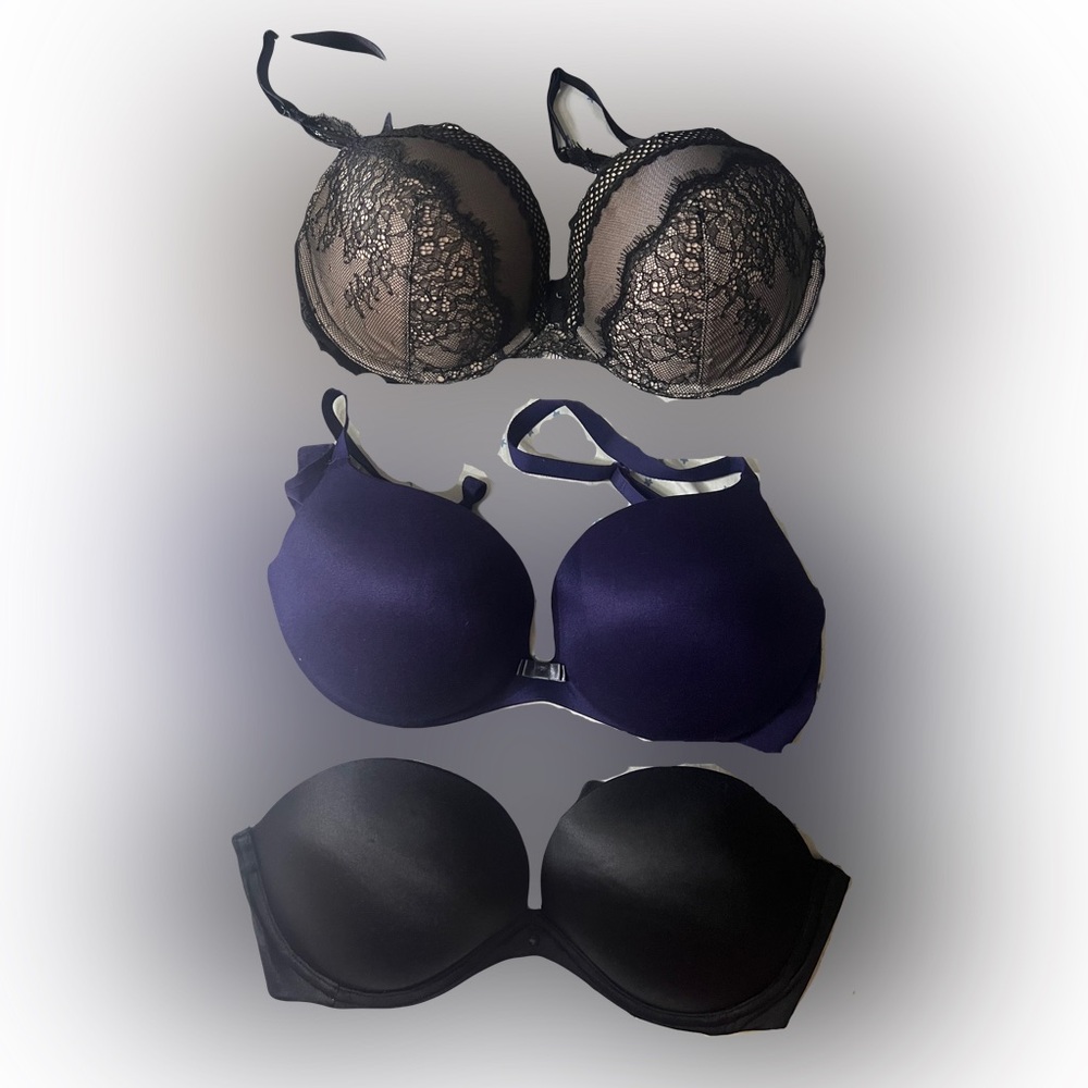 3 VS bras 32DD